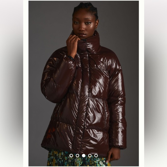 Anthropologie NWT BADGLEY MISCHKA PUFFER JACKET Size M. - Picture 4 of 8